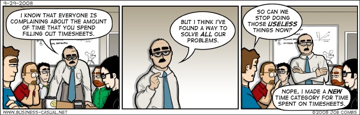 Business Casual Comic